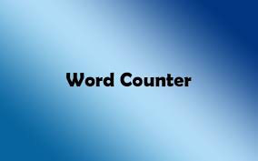 How To Make Use Of The Word Counter Tool?